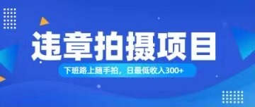 （11698期）随手拍也能赚钱？对的日入300+-理想项目库