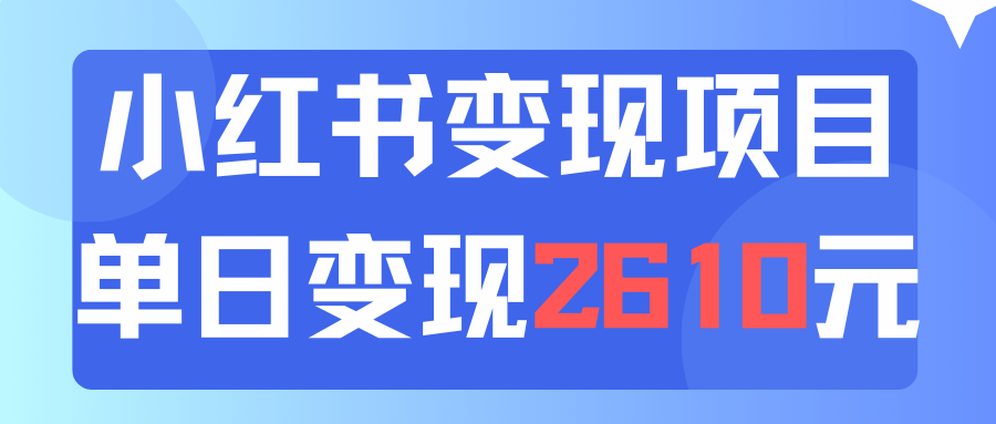 （11885期）利用小红书卖资料单日引流150人当日变现2610元小白可实操（教程+资料）-理想项目库