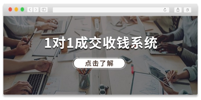（11936期）1对1成交 收钱系统，十年专注于引流和成交，全网130万+粉丝-理想项目库