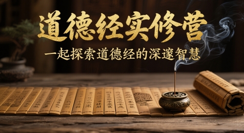 道德经实修营，一起探索道德经的深邃智慧-理想项目库
