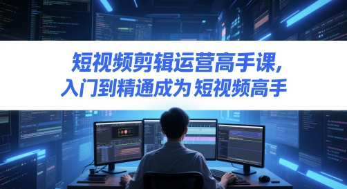 短视频剪辑运营高手课，入门到精通成为短视频高手-理想项目库