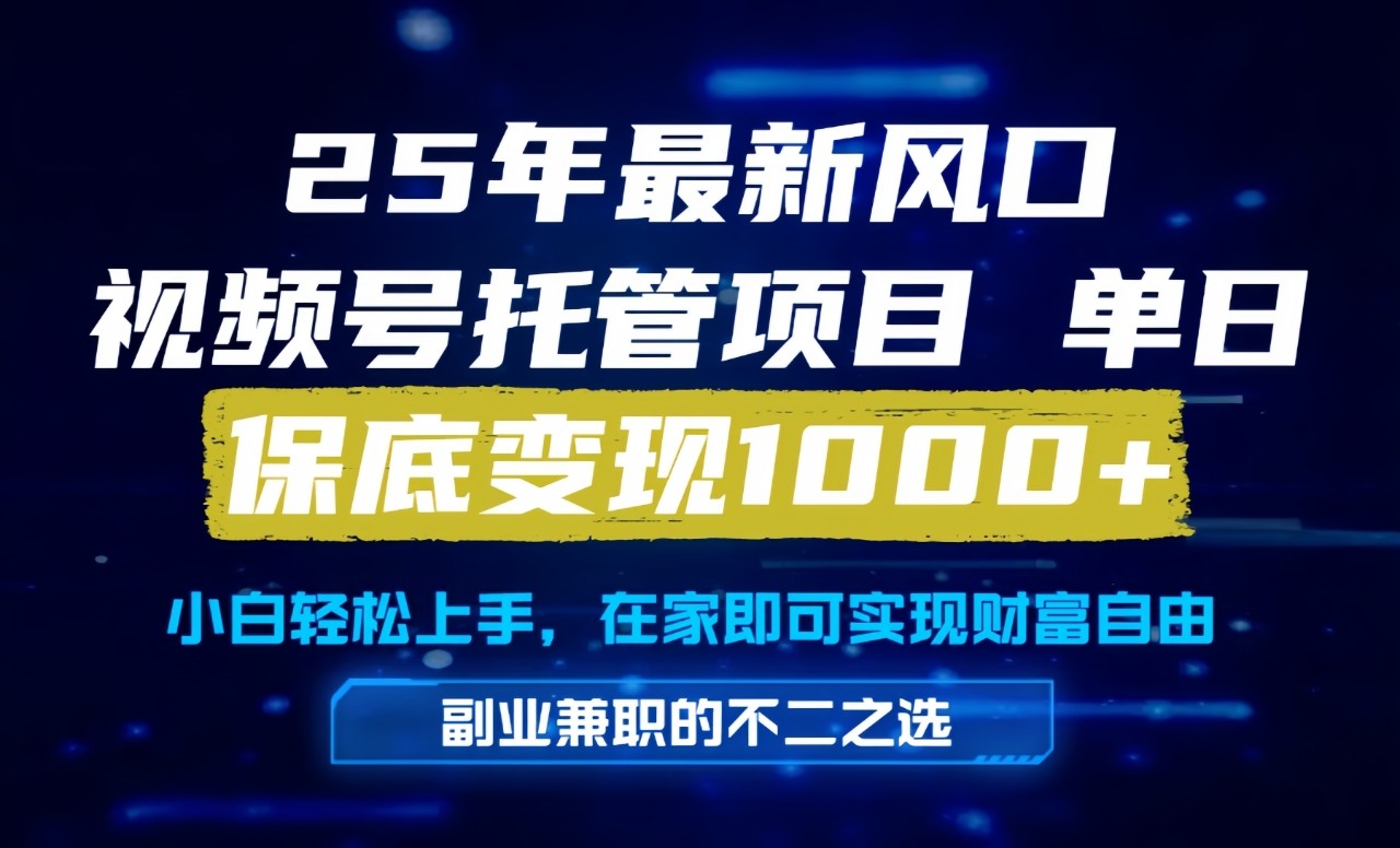 真正的懒人项目，妥妥的福利，先到先得，单日保底1000+-理想项目库