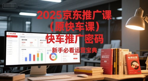 2025京东推广课(原快车课)解锁京东快车推广密码，新手必看运营宝典-理想项目库