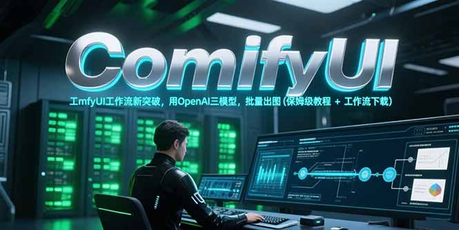 ComfyUI工作流新突破，用OpenAI三模型，批量出图(保姆级教程+工作流下载-理想项目库