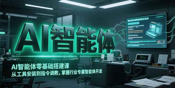 AI智能体零基础搭建课，从工具安装到指令调教，掌握行业专属智能体开发…-理想项目库